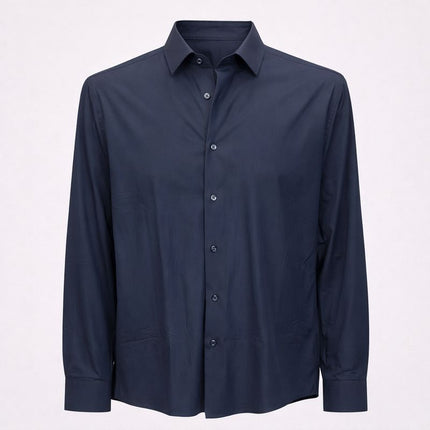 Camicia Uomo Blu Navy - Stiro Facile