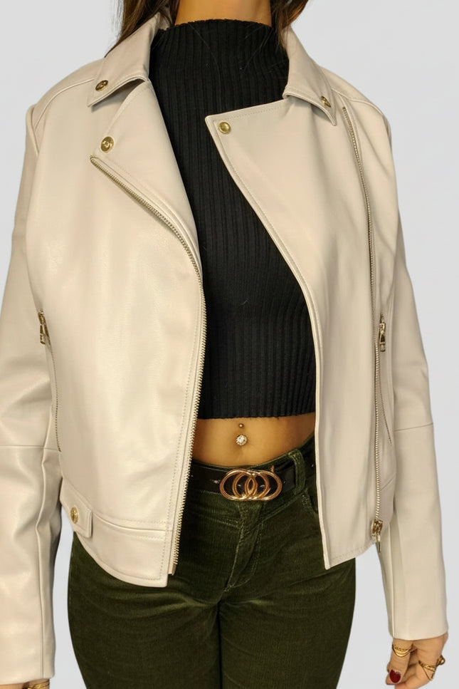 Giacca Biker in Similpelle - Gaudì