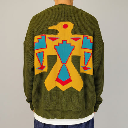 Cardigan Maxi Jacquard Over - Berna