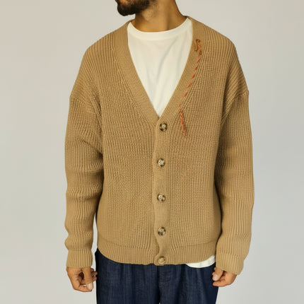 Cardigan Maxi Jacquard Over - Berna