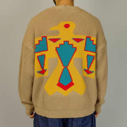 Cardigan Maxi Jacquard Over - Berna