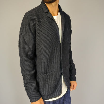 Cardigan in Misto Lana con Scollo a V - Berna