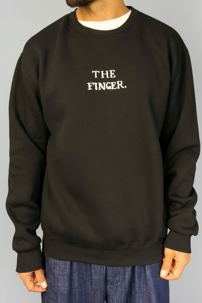 Felpa con stampa The Finger - Berna