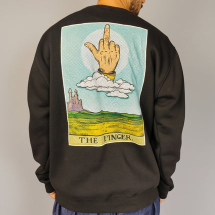 Felpa con stampa The Finger - Berna
