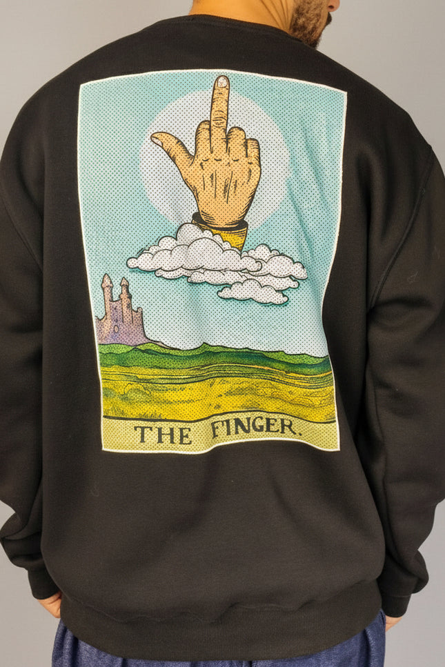 Felpa con stampa The Finger - Berna