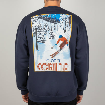 Felpa con stampa Cortina - Berna