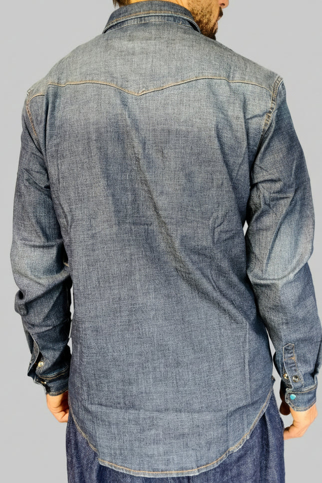 Camicia Western in Jeans - Berna