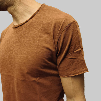 T-shirt Uomo in Cotone Lavato