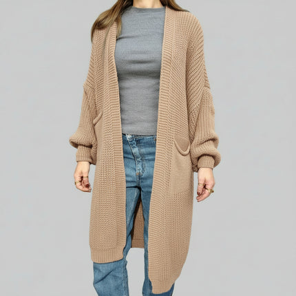 Cardigan Lungo Donna Taglia Unica