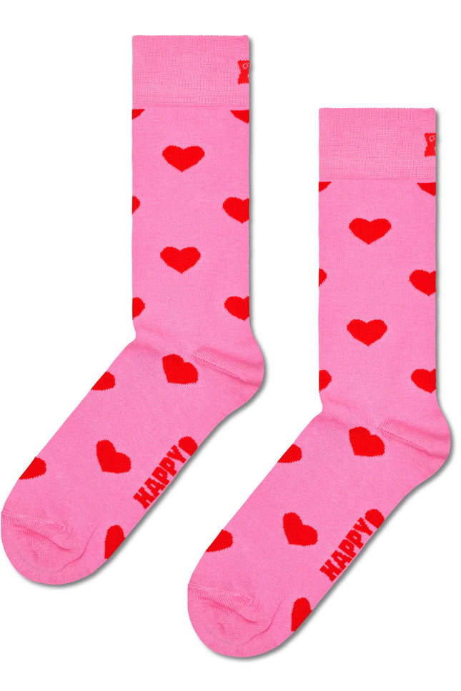 Heart Sock - Calzini Rosa | Happy Socks