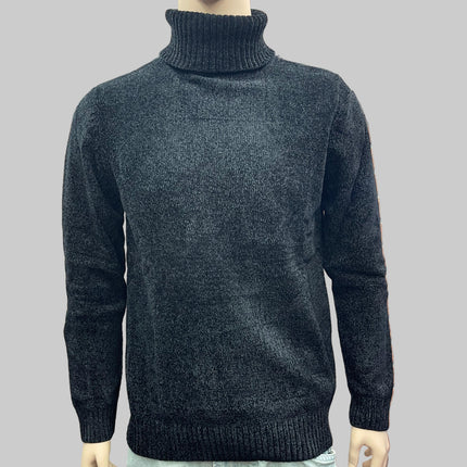 Maglione Uomo Collo Alto in Maglia