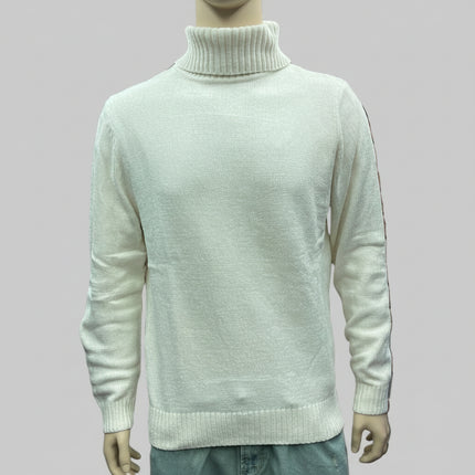 Maglione Uomo Collo Alto in Maglia