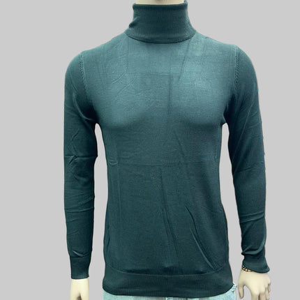 Dolcevita Uomo Basic a Collo Alto in Maglia